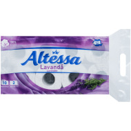 Hartie igienica 2 straturi lavanda pentru uz casnic 10 role Altessa